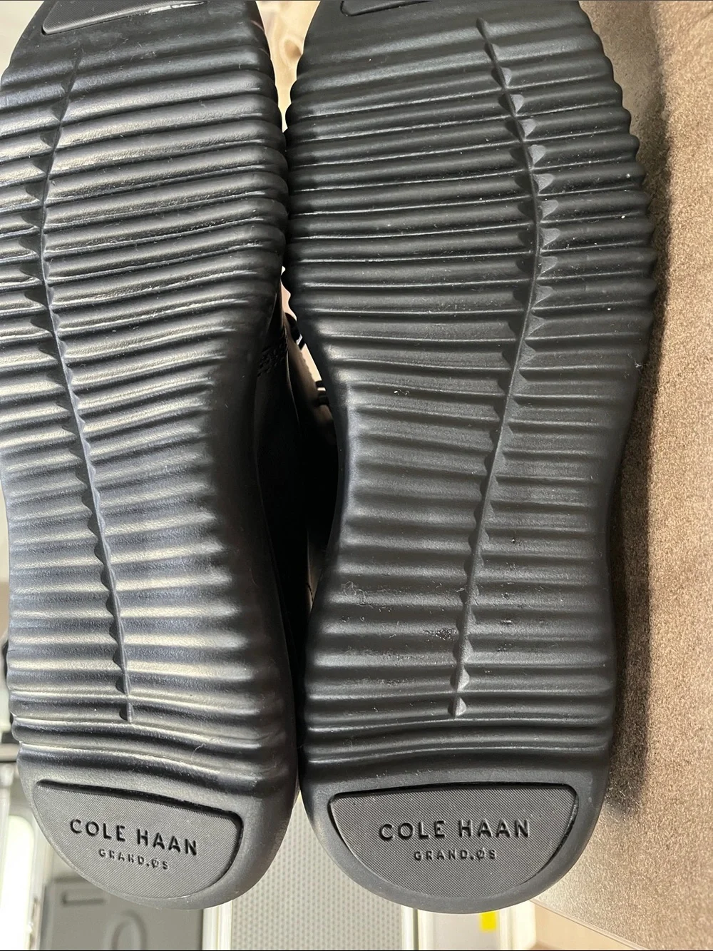 Cole Haan Black Leather Chukka Boots for Men